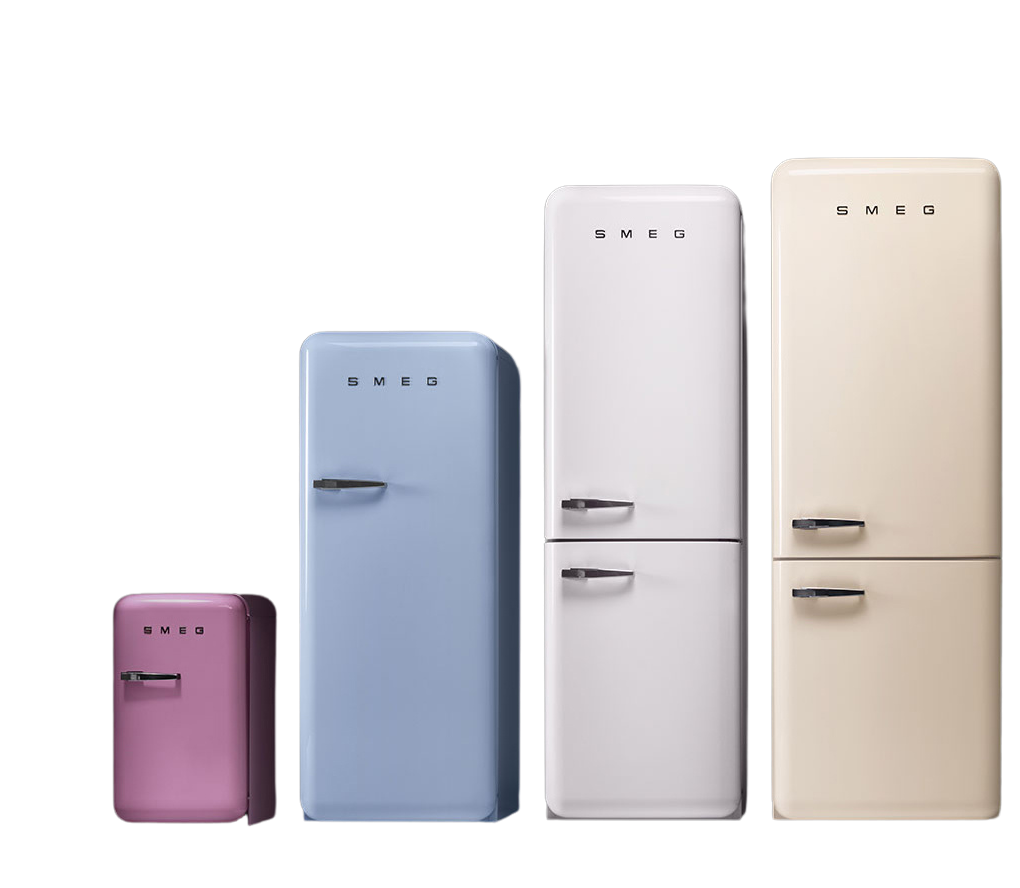 Colección de refrigeradores Smeg